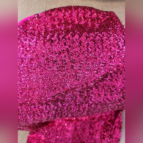 Walter Baker SPLIT NECK MADINA BODYCON MIDI SEQUIN DRESS NWT SIZE 2 - Picture 11 of 12